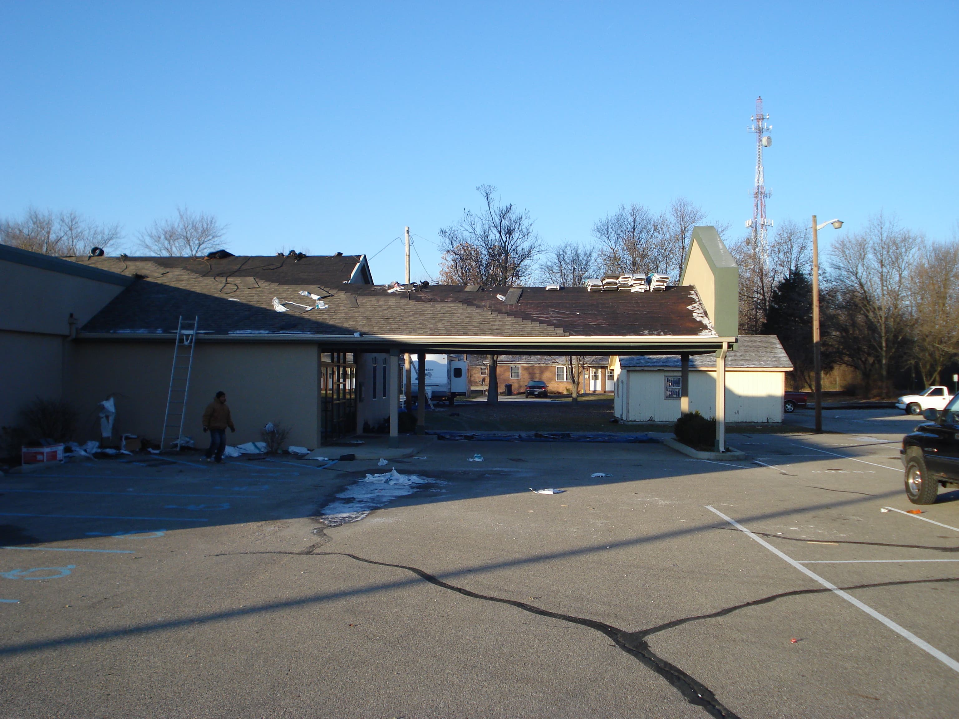 Church - Roofing Shingle Removal