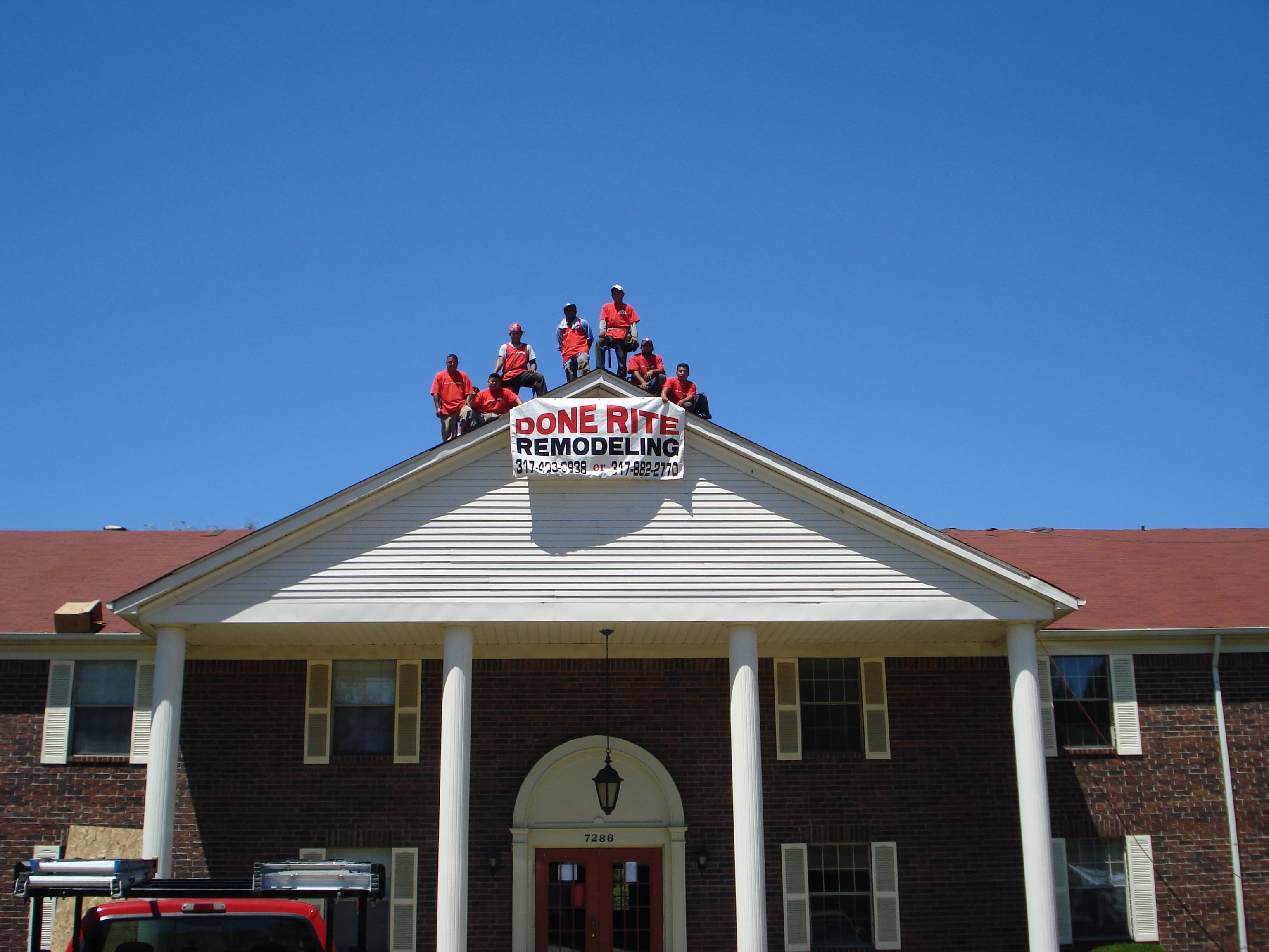 Commercial - Dimensional Shingle Installation Completed