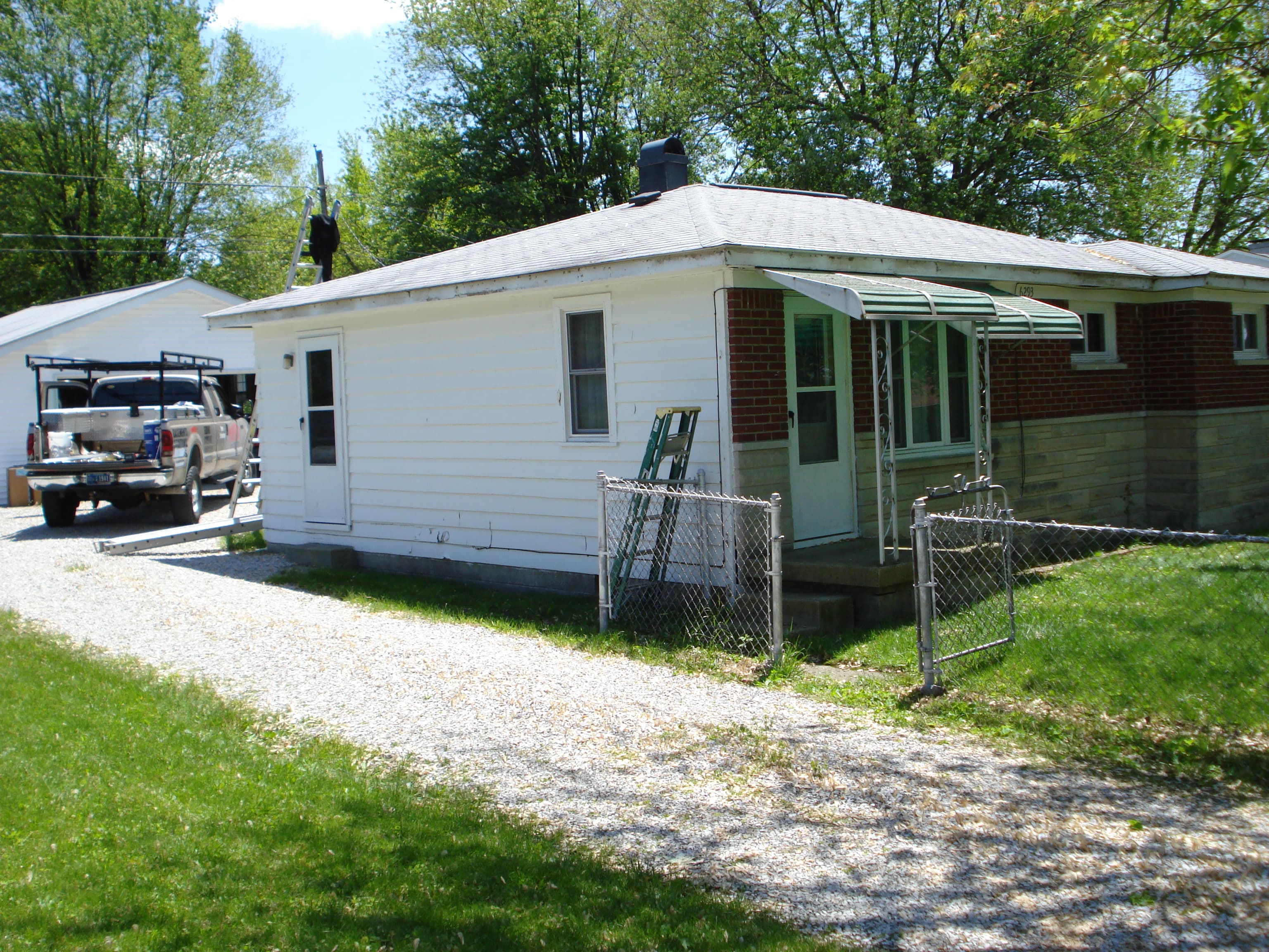 Fields - Before Siding, Soffit & Gutter Installation