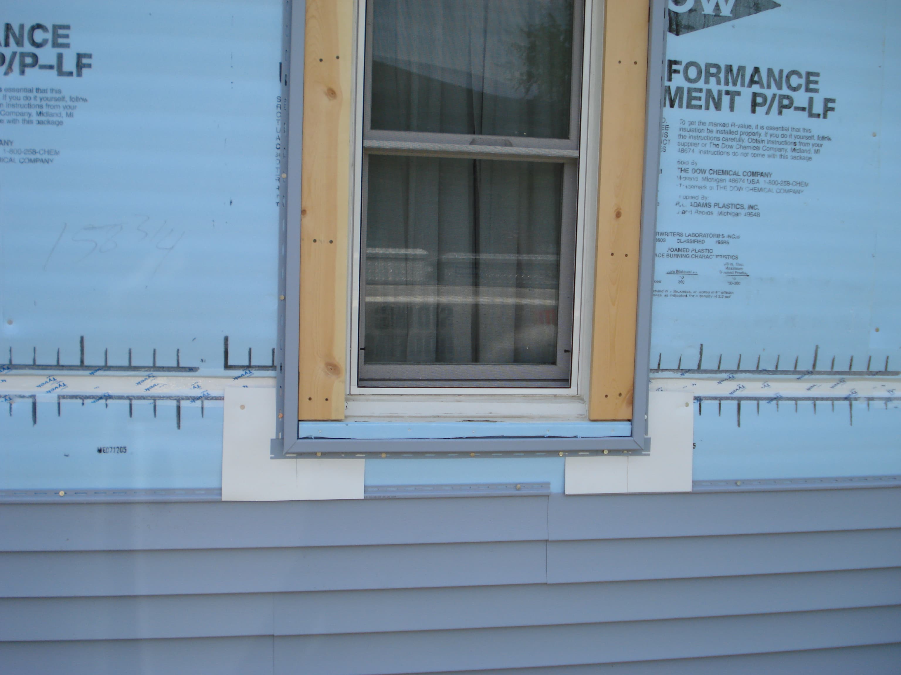 Fields - Insulation Board & Window Flashing